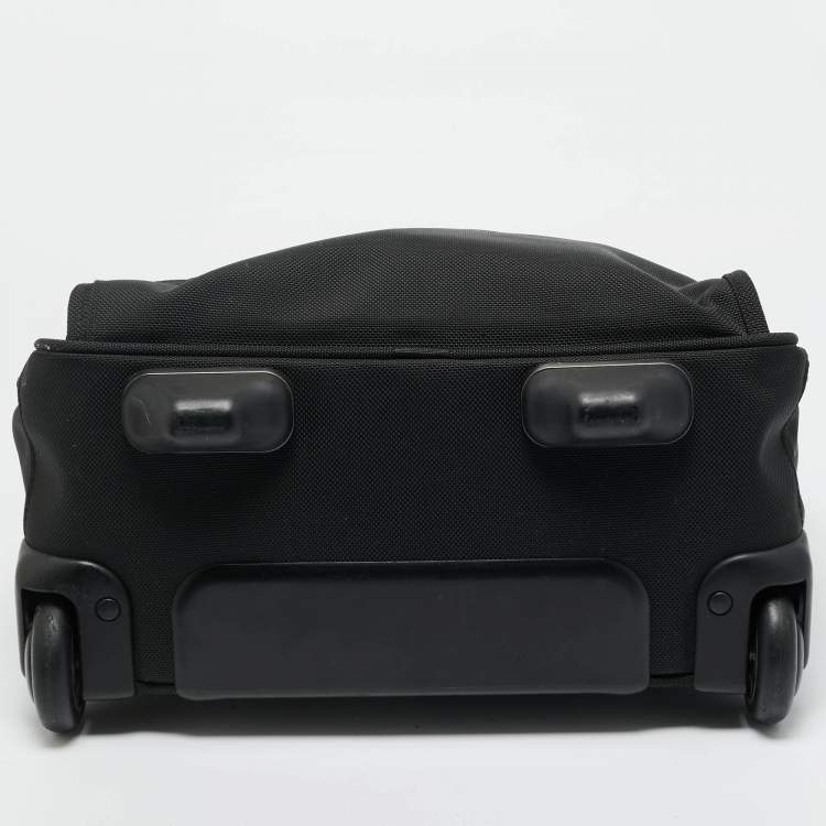 Pre Owned TUMI Black Nylon 2 Wheeled G4 Compact Carry-On Luggage