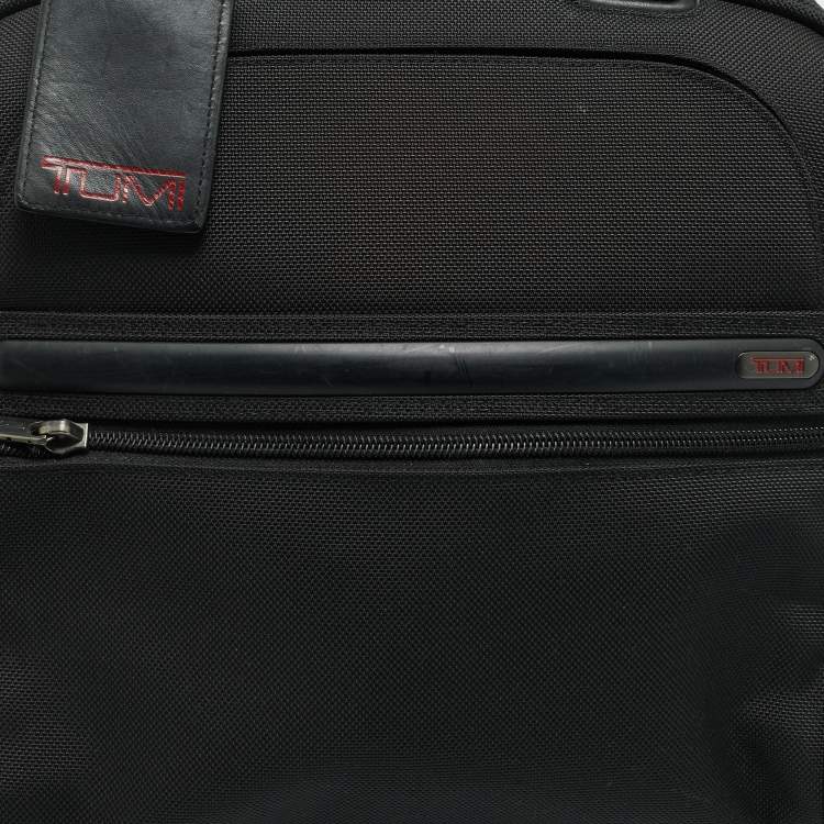 Pre Owned TUMI Black Nylon 2 Wheeled G4 Compact Carry-On Luggage