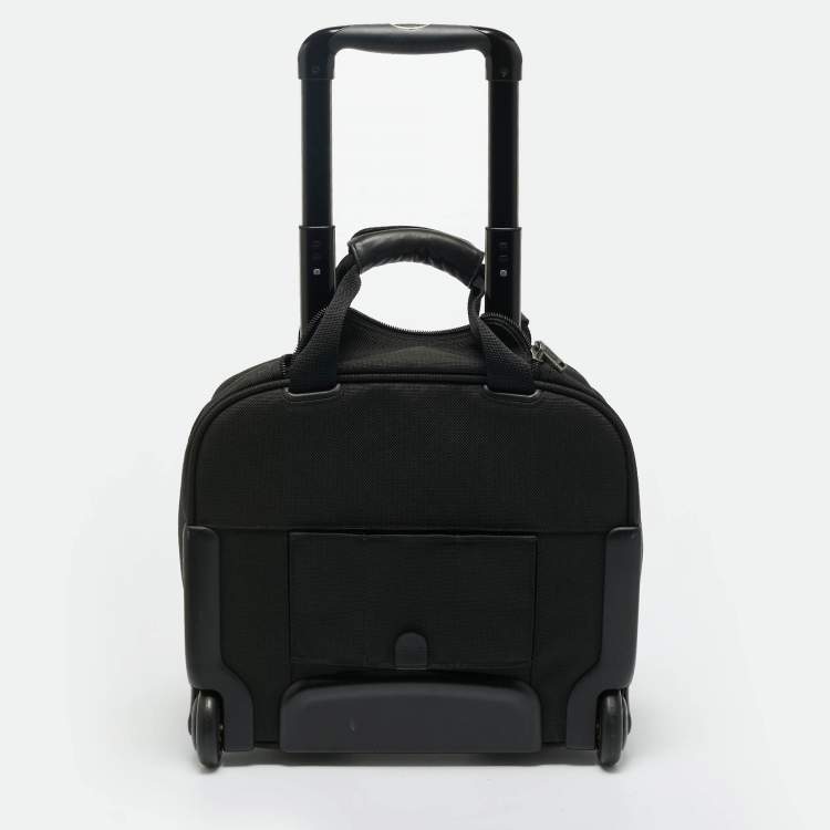 Pre Owned TUMI Black Nylon 2 Wheeled G4 Compact Carry-On Luggage