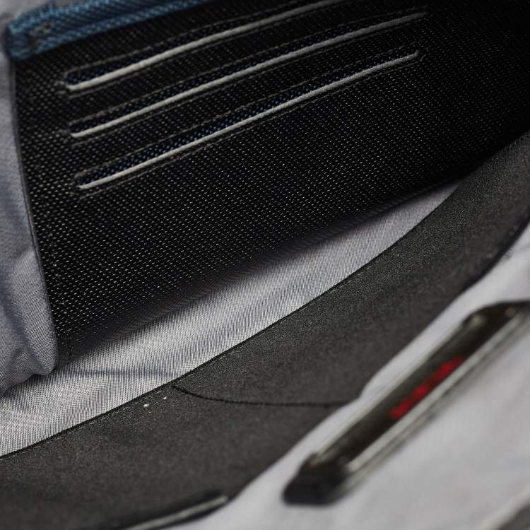 Pre Owned TUMI Black Nylon Alpha 2 Framed Soft Duffel Bag