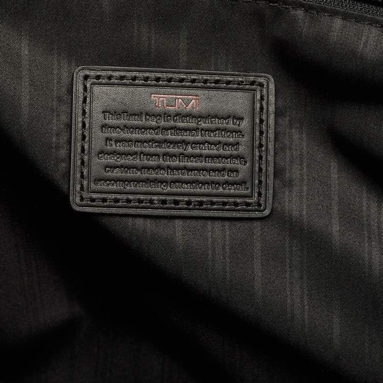 مملوكة مسبقًا حقيبة مستندات تومي ألفا 2 قابلة للتمدد نايليون سوداء