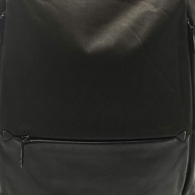 Pre Owned TUMI Black Fabric Honeycomb Tahoe Butler Backpack