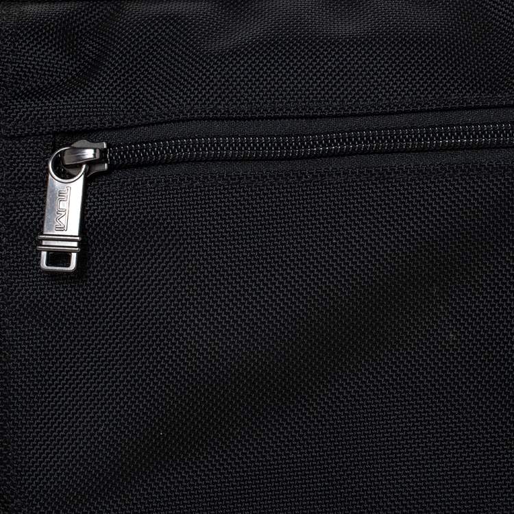 Pre Owned Tumi Black Nylon and Leather Vanity Pouch