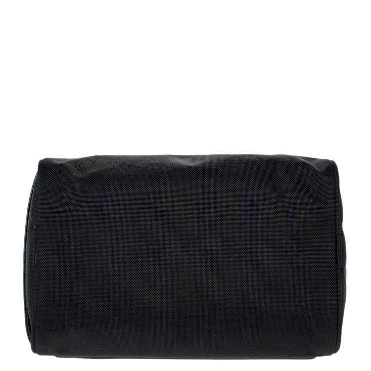 Pre Owned Tumi Black Nylon and Leather Vanity Pouch