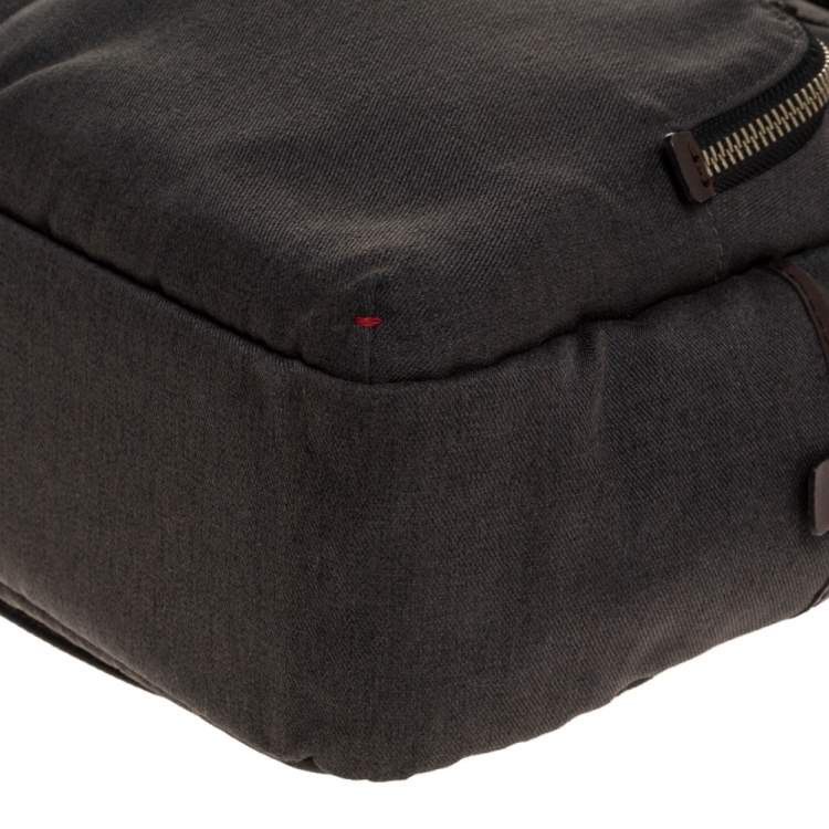 tumi canvas briefcase