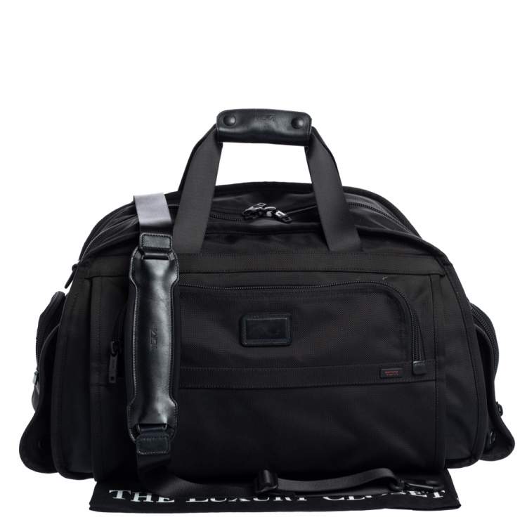 Pre Owned TUMI Black Nylon Alpha Duffle Bag