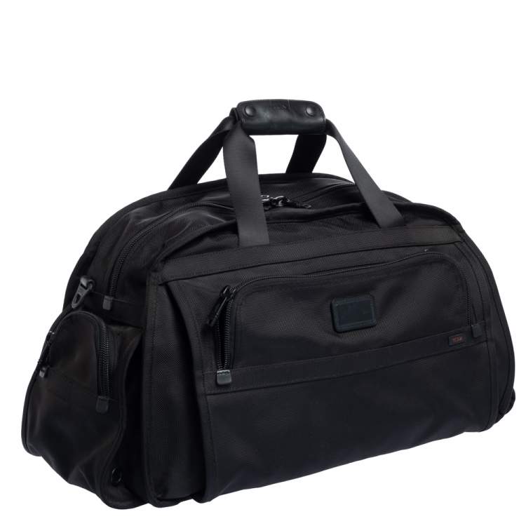 Pre Owned TUMI Black Nylon Alpha Duffle Bag