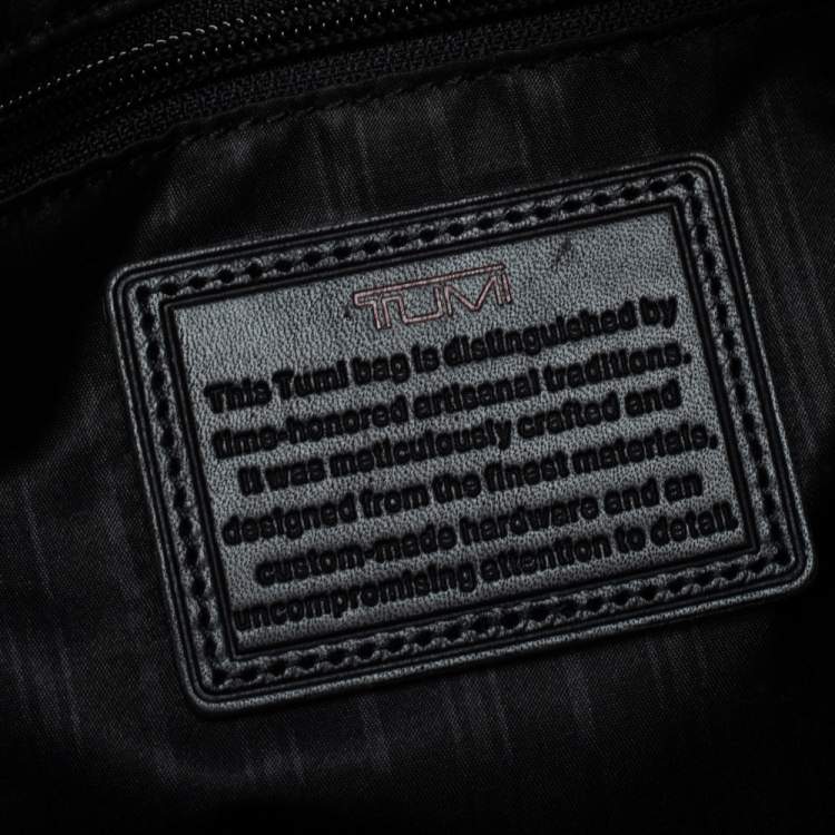 Pre Owned TUMI Black Nylon Alpha Duffle Bag