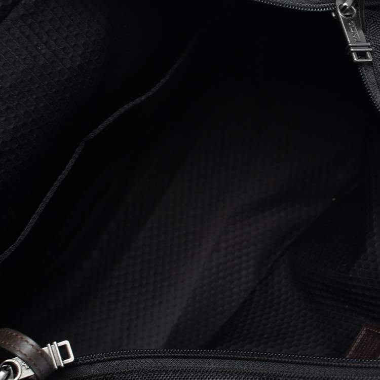 Pre Owned TUMI Black Nylon Alpha Bravo Hansen Briefcase
