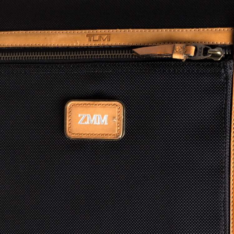 مملوكة مسبقًا TUMI Black/Brown Nylon and Leather Trim Limited Edition 38/1975 40th Anniversary Collection Luggage 