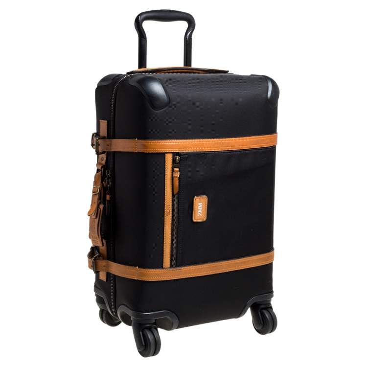 مملوكة مسبقًا TUMI Black/Brown Nylon and Leather Trim Limited Edition 38/1975 40th Anniversary Collection Luggage 