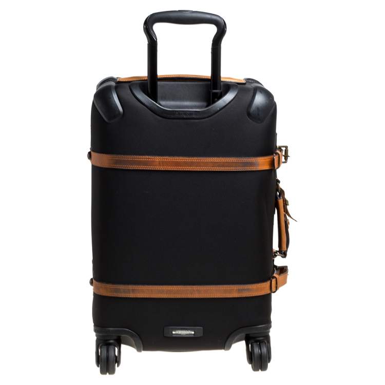 مملوكة مسبقًا TUMI Black/Brown Nylon and Leather Trim Limited Edition 38/1975 40th Anniversary Collection Luggage 