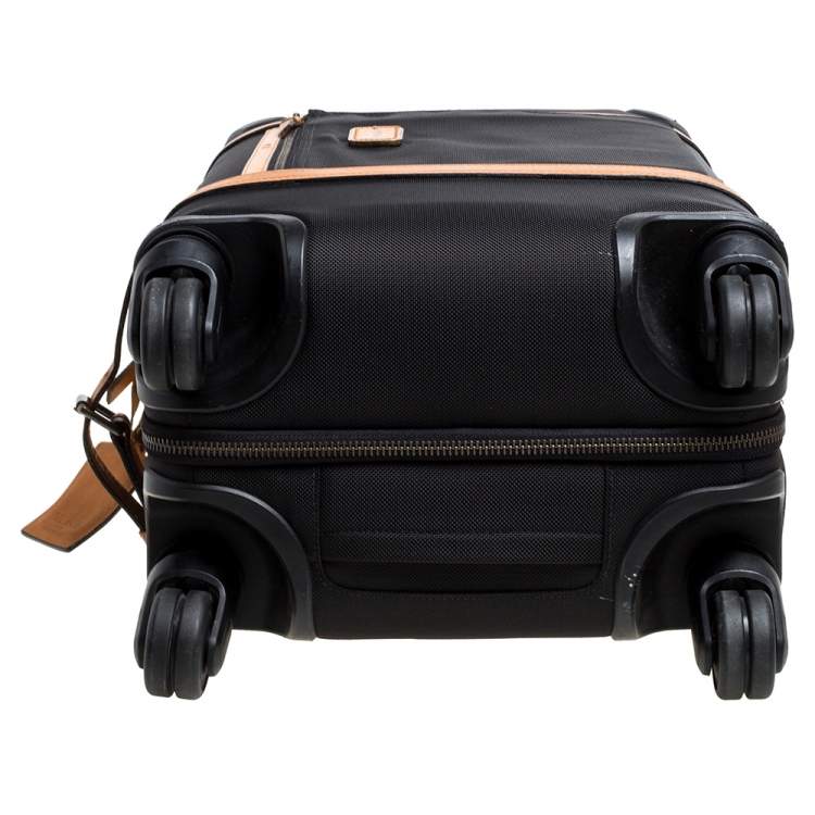 مملوكة مسبقًا TUMI Black/Brown Nylon and Leather Trim Limited Edition 38/1975 40th Anniversary Collection Luggage 