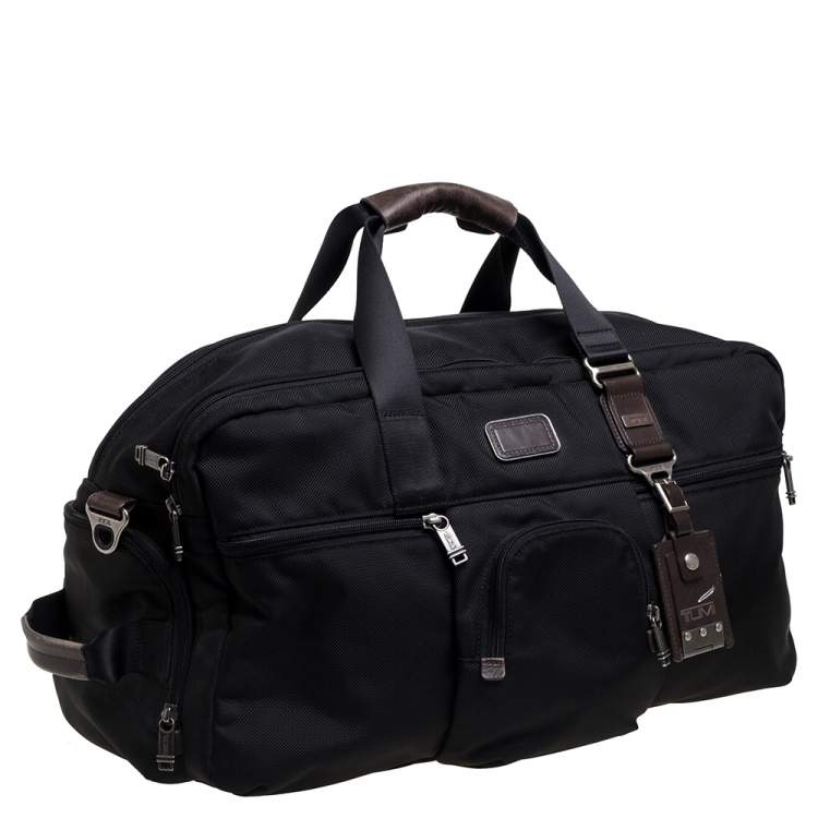 TUMI Black Nylon Alpha Bravo Dorado Duffel Bag TUMI | The Luxury Closet