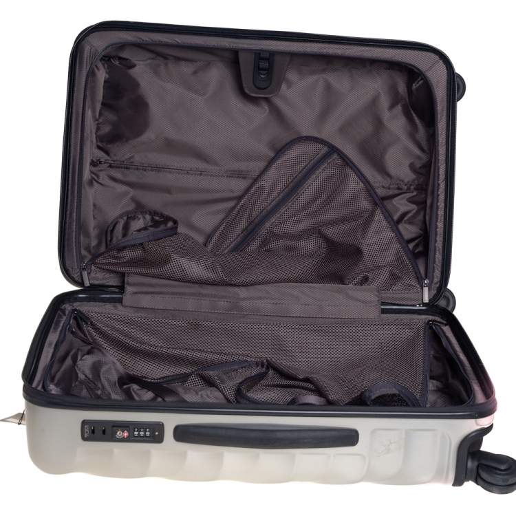 Pre Owned TUMI Sliver Polycarbonate 19 Degree International Carry On Luggage 