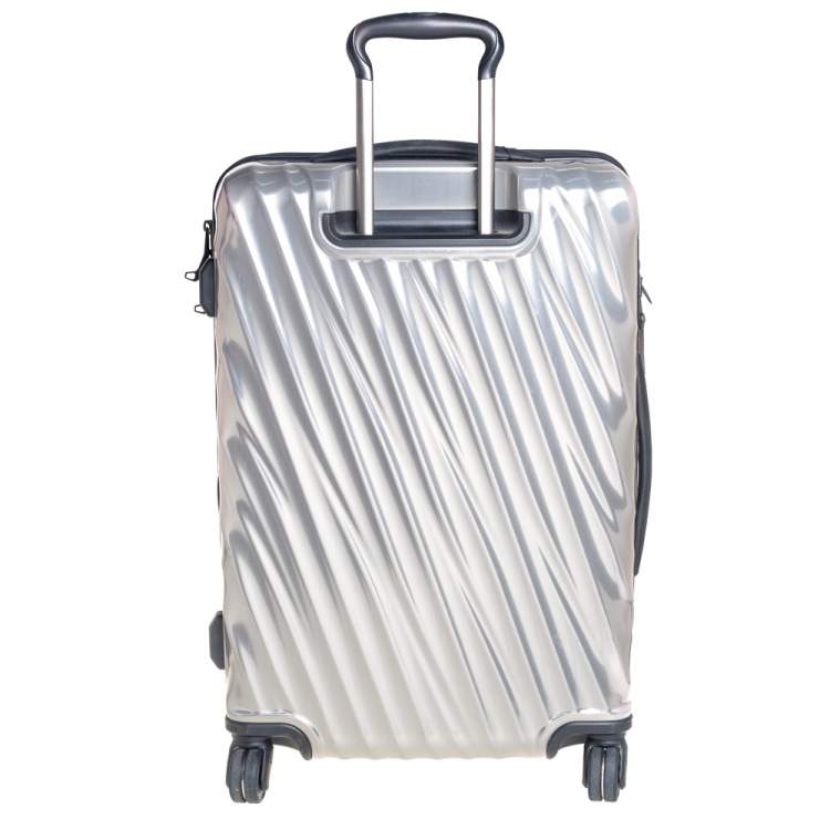Pre Owned TUMI Sliver Polycarbonate 19 Degree International Carry On Luggage 