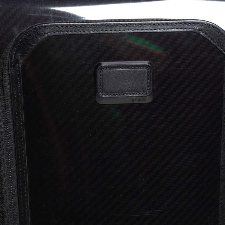 Pre Owned TUMI Black Aluminum Tegra Lite Expandable Carry On Luggage