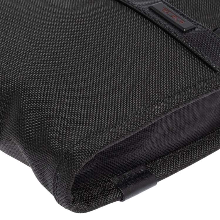 Tumi Black Nylon Alpha 2 Pocket Messenger Bag TUMI | The Luxury Closet