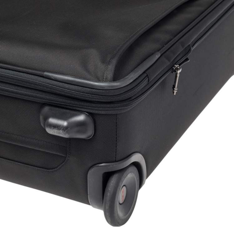 Pre Owned TUMI Black Nylon Gen 4.2 Expandable 4 Wheel Carry On Luggage