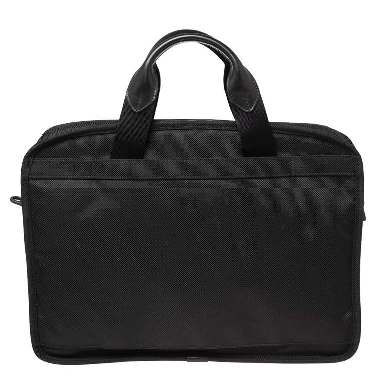 Pre Owned TUMI Black Nylon Alpha T-Pass Expandable Laptop Briefcase