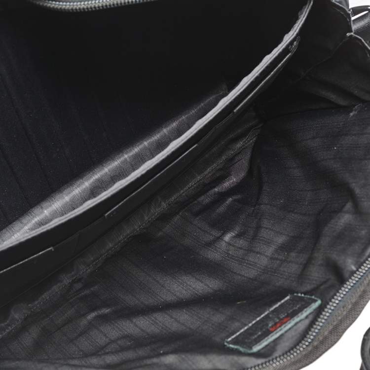 Pre Owned TUMI Black Nylon Briefcase bag