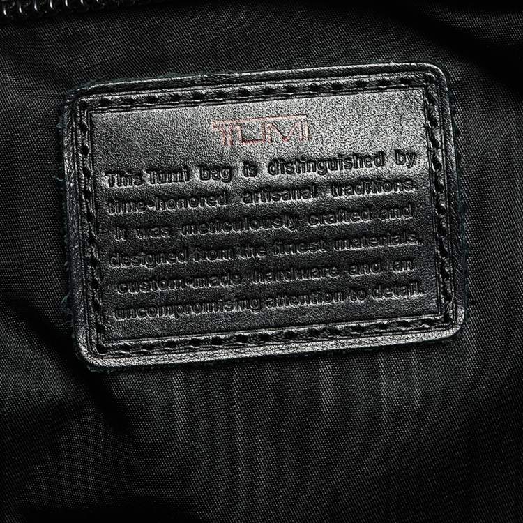 Pre Owned TUMI Black Nylon Briefcase bag