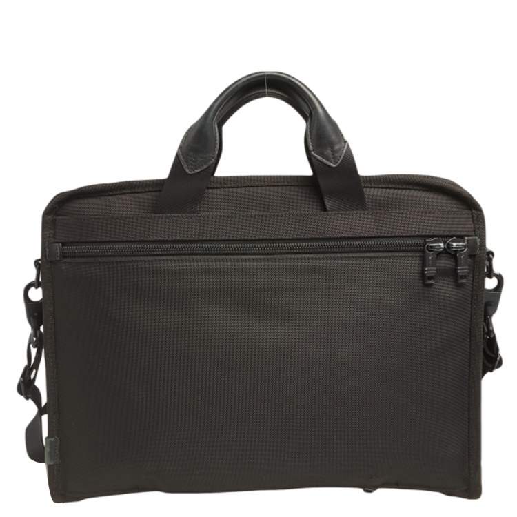 Pre Owned TUMI Black Nylon Briefcase bag