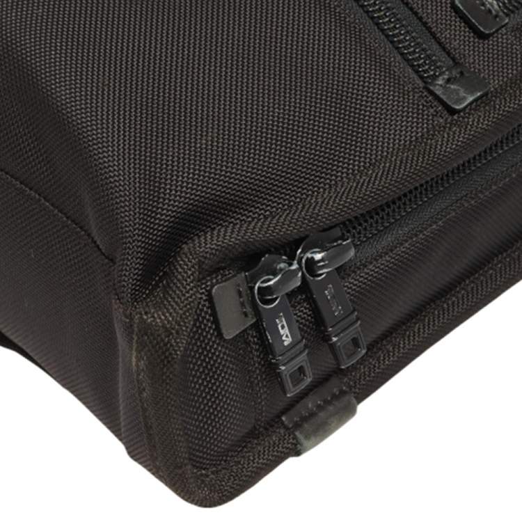 Pre Owned TUMI Black Nylon Briefcase bag