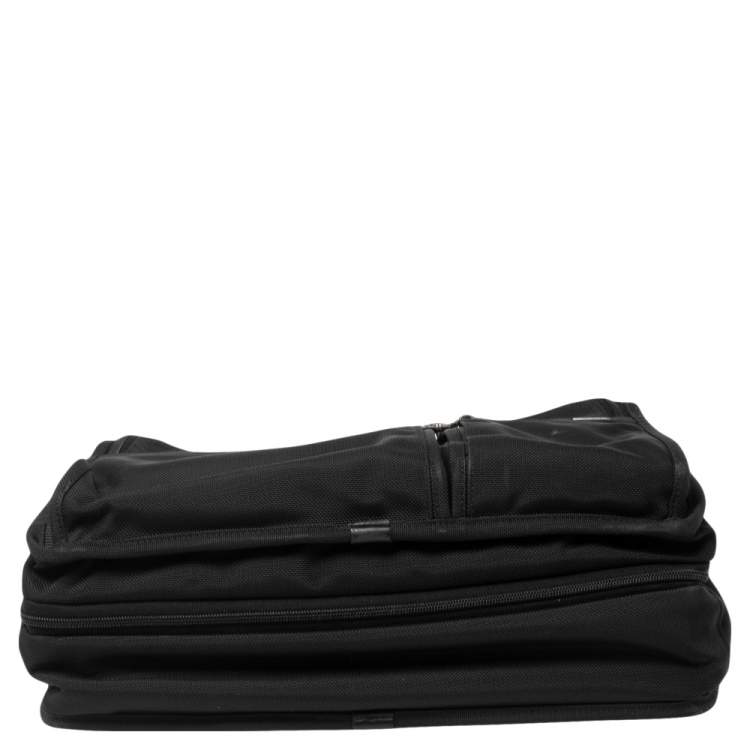 Pre Owned TUMI Black Ballistic Nylon Expandable Organizer Laptop Briefcase