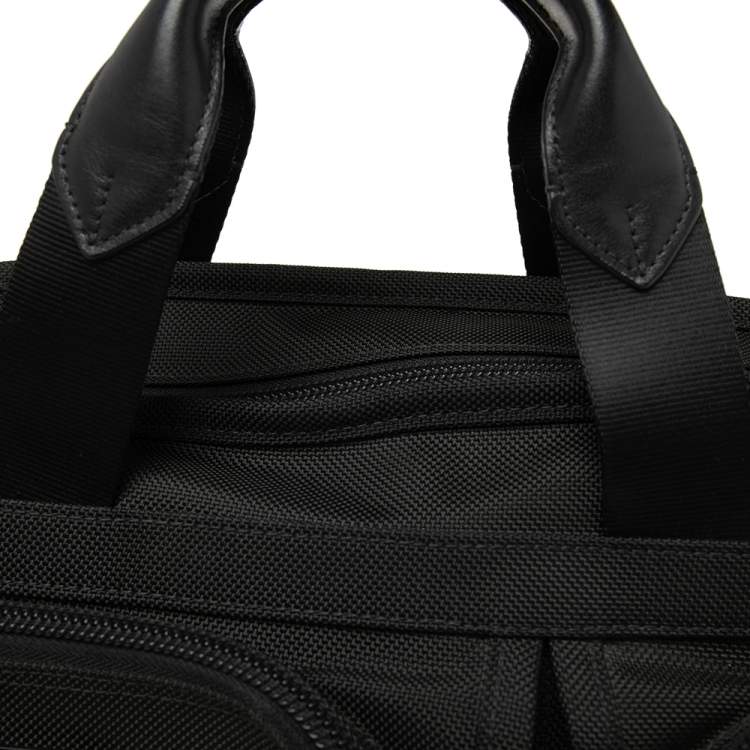 Pre Owned TUMI Black Nylon Alpha Compact Large Screen Laptop Briefcase