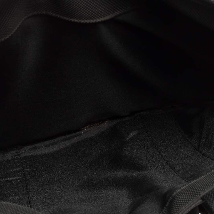 Pre Owned TUMI Black Nylon Gen 4.2 Organizer Portfolio Briefcase