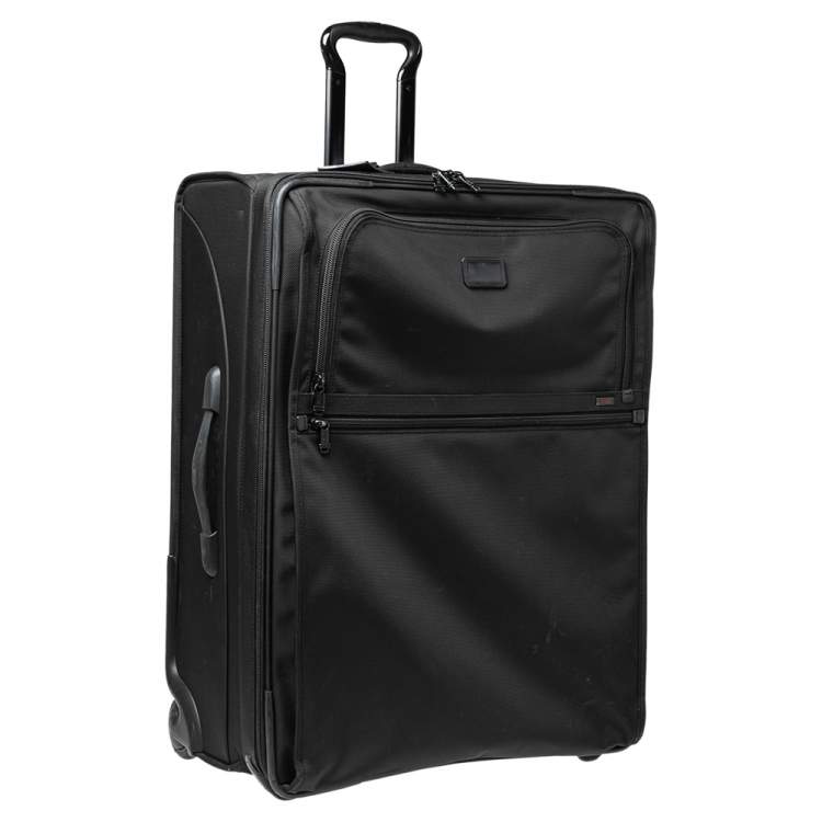 Pre Owned TUMI Black Nylon 2 Wheeled Alpha Expandable Luggage