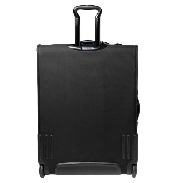Pre Owned TUMI Black Nylon 2 Wheeled Alpha Expandable Luggage