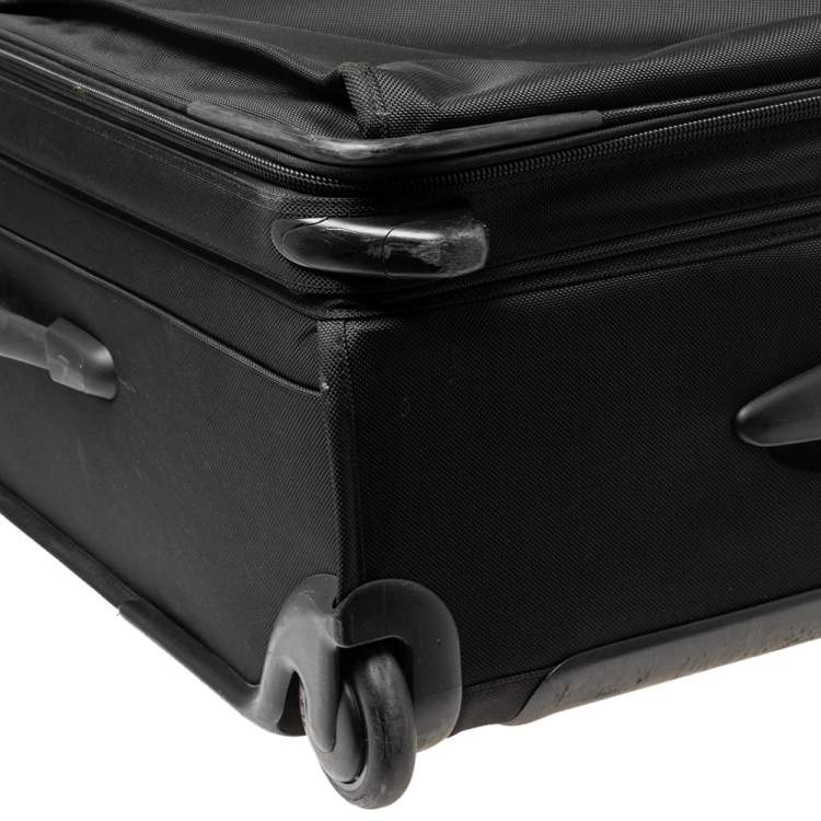 Pre Owned TUMI Black Nylon 2 Wheeled Alpha Expandable Luggage