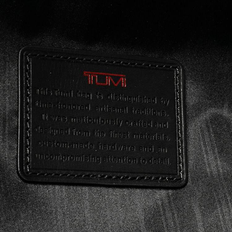Pre Owned TUMI Black Nylon 2 Wheeled Alpha Expandable Short Trip Luggage