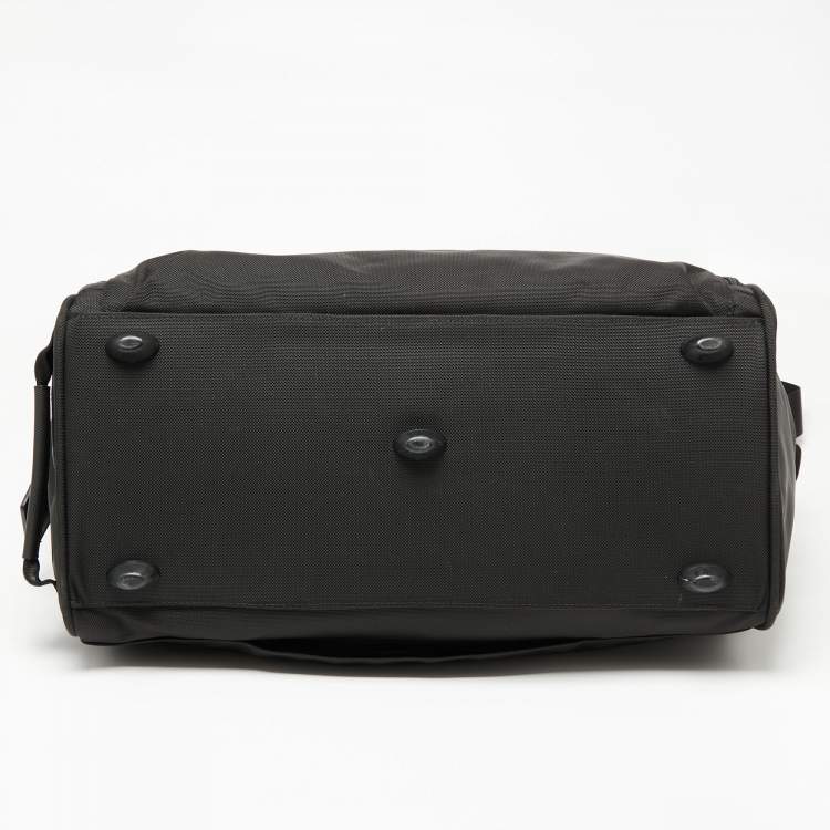 Pre Owned Tumi Black Nylon Alpha II Weekender Bag