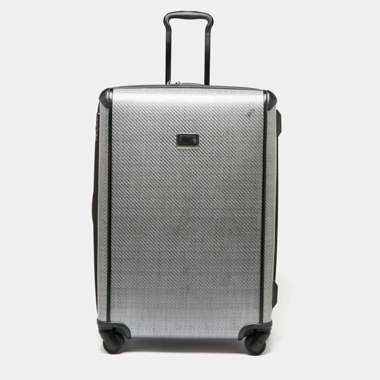 Pre Owned TUMI T-Graphite Tegris 4 Wheeled Tegra-Lite Large Trip Packing Case Luggage