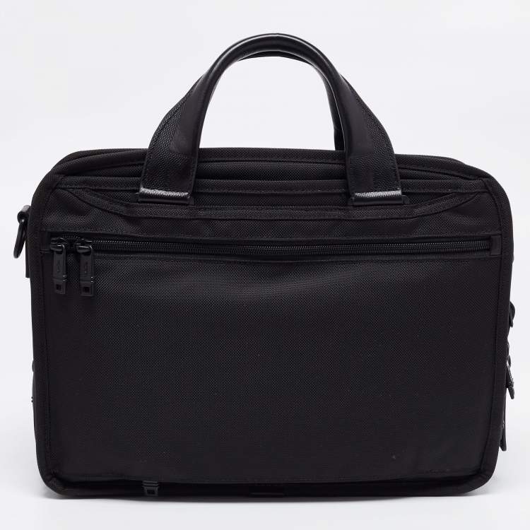 Pre Owned TUMI Black Nylon Alpha 2 Laptop Briefcase