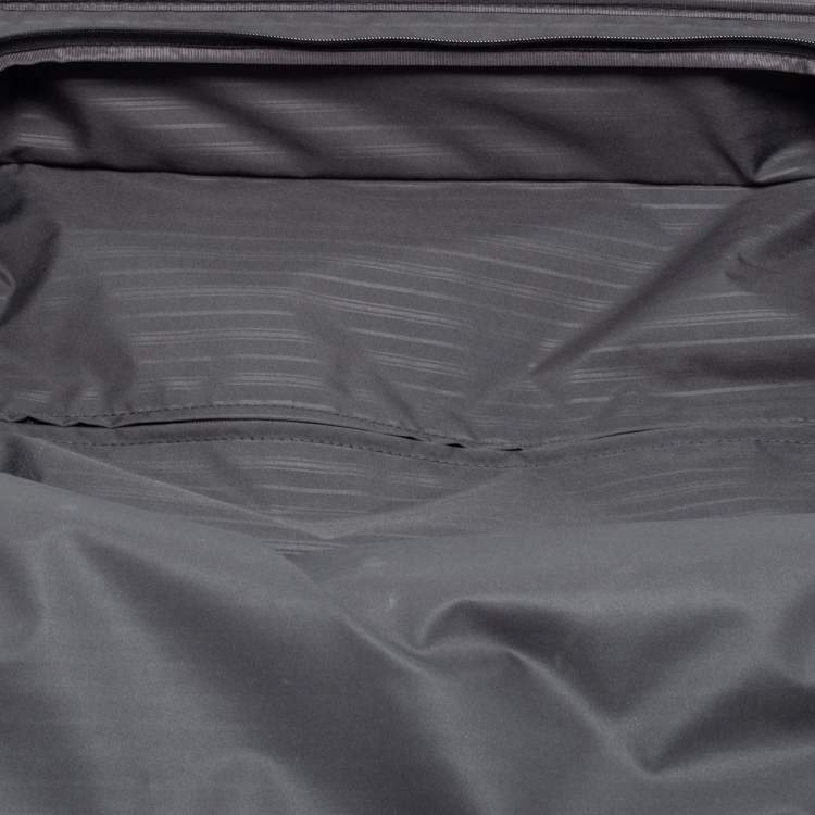 Pre Owned TUMI Grey/Red Nylon Small Gen 4.2 Lightweight Carryon Luggage