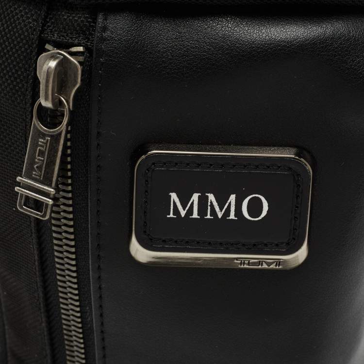 Pre Owned TUMI Black Nylon and Leather Alpha Bravo Kelly Sling Bag