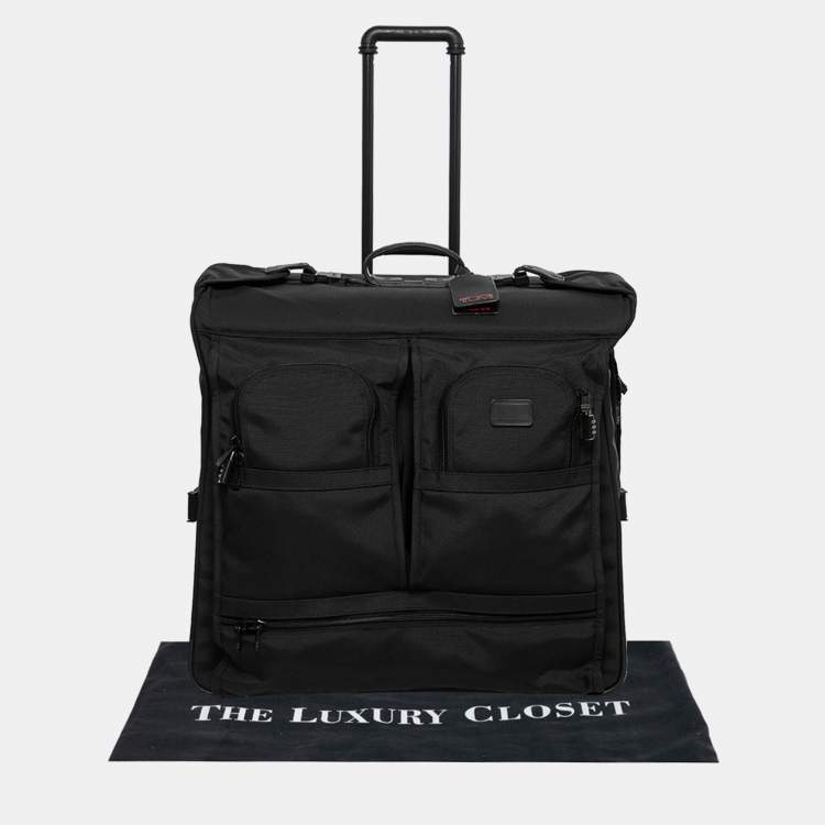 Pre Owned TUMI Black Nylon Wheel Away Garment Carrier 56 Bag