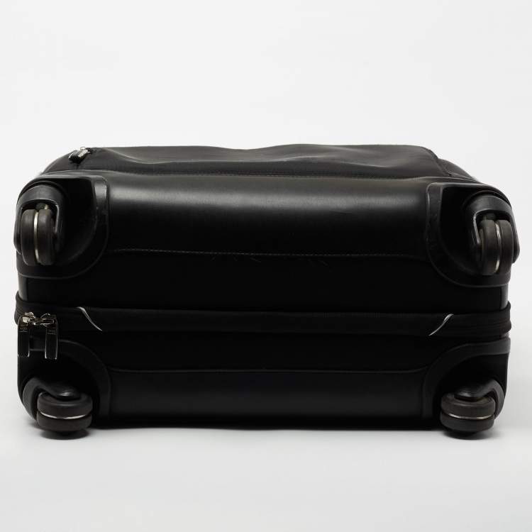Pre Owned TUMI Black Nylon Laptop Insert McAllen Wheeled Brief Luggage