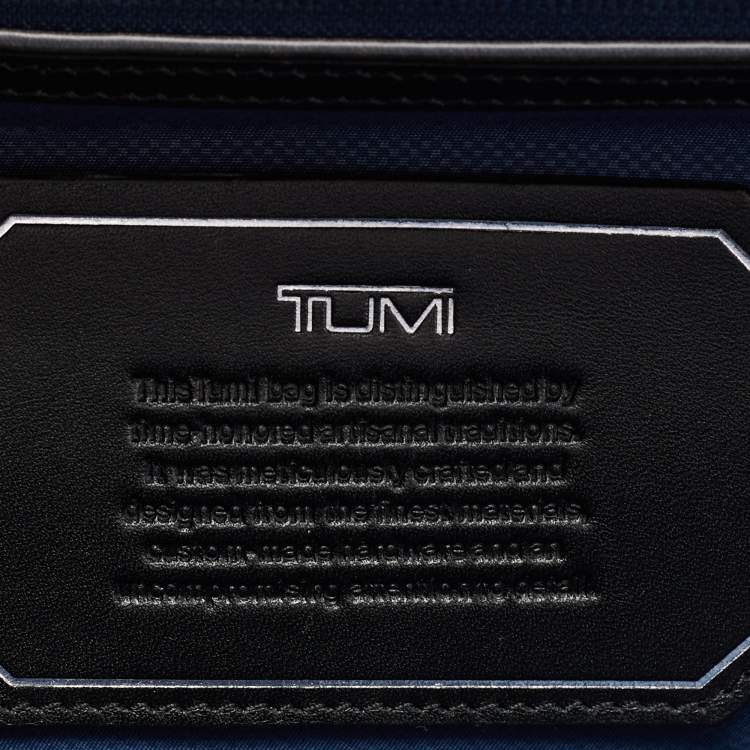 Pre Owned TUMI Black Nylon Laptop Insert McAllen Wheeled Brief Luggage