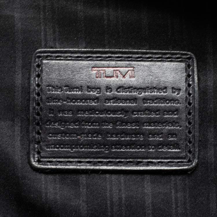 Pre Owned TUMI Black Nylon Organizer Laptop Briefcase
