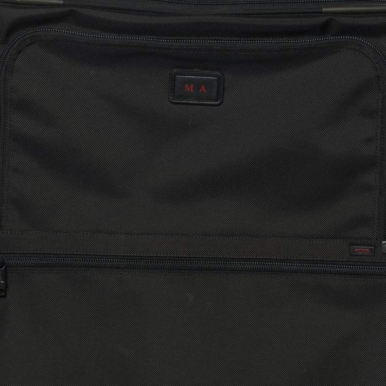 Pre Owned TUMI Black Nylon International Dual Access Suitcase