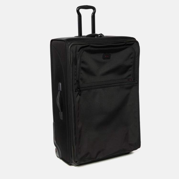 Pre Owned TUMI Black Nylon International Dual Access Suitcase