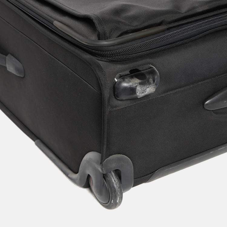 Pre Owned TUMI Black Nylon International Dual Access Suitcase