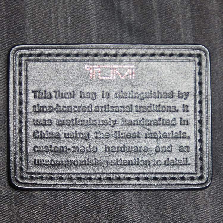 Pre Owned TUMI Black Nylon Alpha 2 International Expandable Suitcase