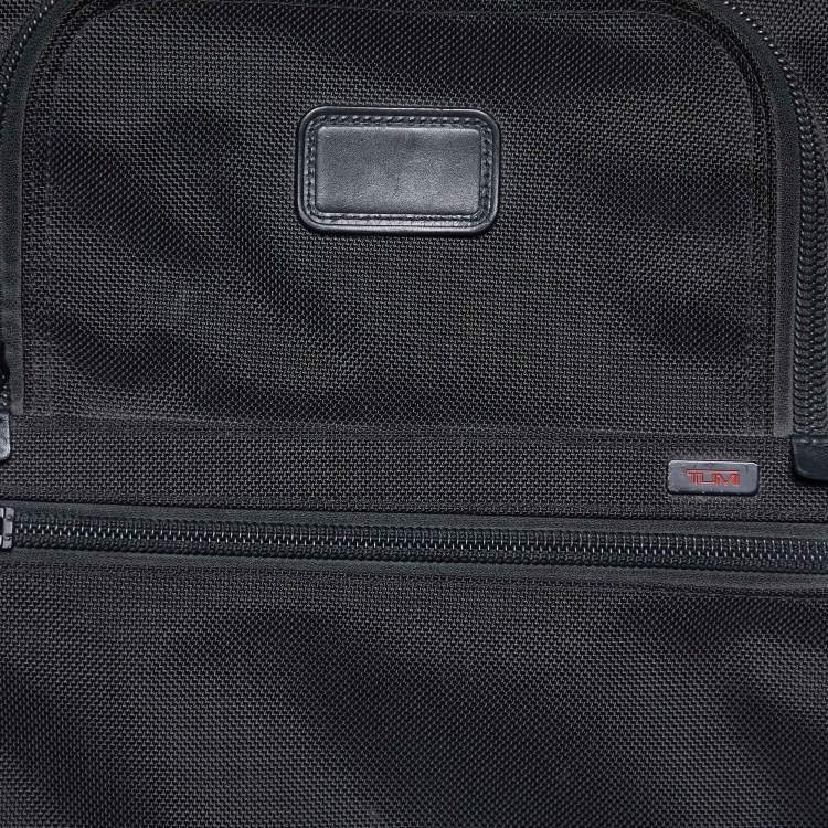 Pre Owned TUMI Black Nylon Alpha 2 International Expandable Suitcase