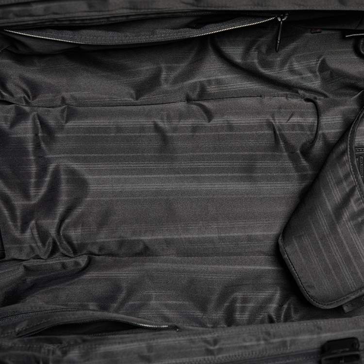 Pre Owned TUMI Black Nylon Alpha 2 International Expandable Suitcase